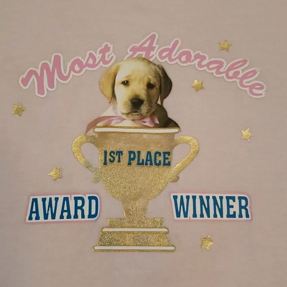 NWOT Old Navy Most Adorable Award Winner Puppy Sz L